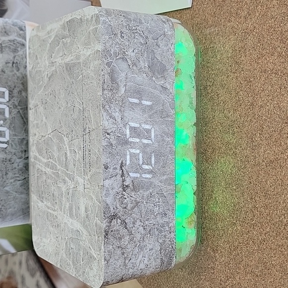 Lomi Other Lomi Sunrise Himalayan Salt Base Clock Poshmark